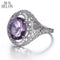 Oval Natural Antique Amethyst Ring - Antiques Global