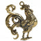 Cock Rooster Small Arts and Crafts Bronzes Office Ornament