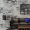 Brick pattern wallpaper brick retro vintage gray