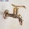 Carved Washing Machine Faucets Antique Single Holder Shower Faucet