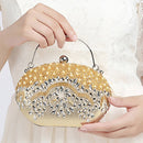 Women Crystal Handbags Clutch Bags Luxury Retro Evening Bag