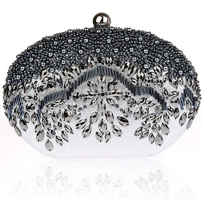 Women Crystal Handbags Clutch Bags Luxury Retro Evening Bag