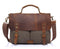 Vintage men's canvas messenger bag