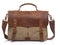 Vintage men's canvas messenger bag