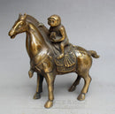 Rare and exquisite antique sculpture cloisonne statue bronze sculpture horse carving various styles free shipping.