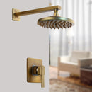 Rainfall Shower Head Faucets Bathroom Faucet Ancessory Antique Brass Wall Mounted Replacement Shower Mixer