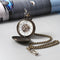 Train Face Antique Luxury Brand Steampunk Necklace Pocket & Fob Watches Chain Male Skeleton Mechanical Pocket Watch Men