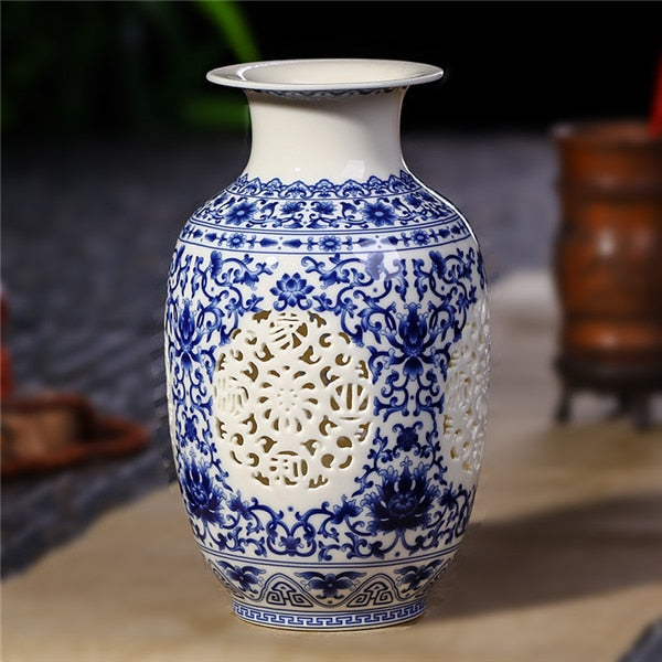 Antique Jingdezhen Ceramic Vase