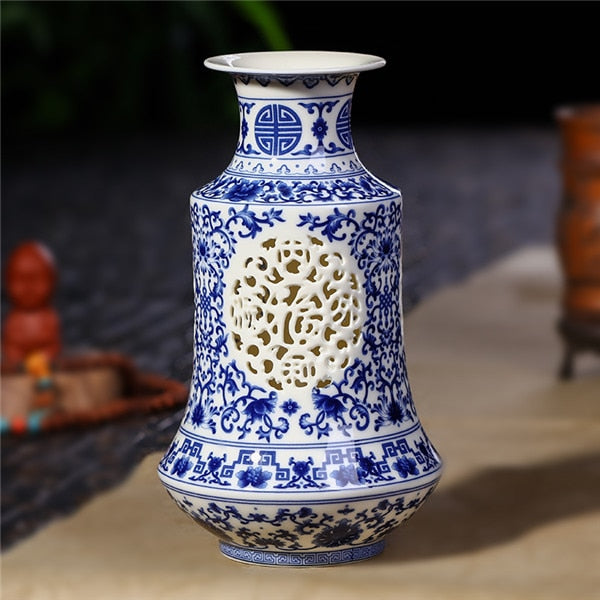 Antique Jingdezhen Ceramic Vase