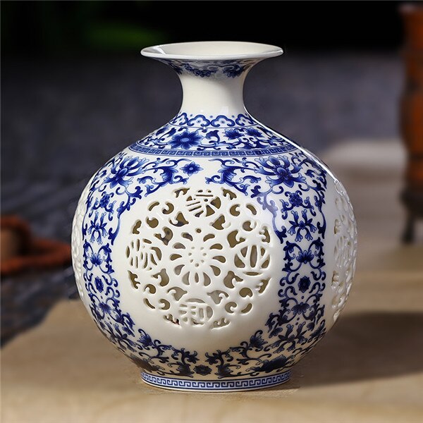 Antique Jingdezhen Ceramic Vase