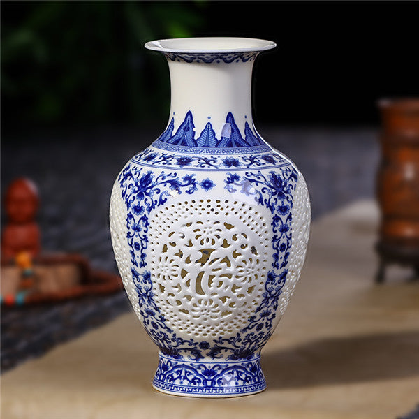 Antique Jingdezhen Ceramic Vase