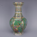 Luxury Chinese Classic Antique Ceramic Enamel Flower Vase