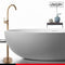 Gold Antique Black Single Pipe Floor Mount Bathroom Tub Faucet