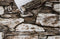 Antique stone brick wallpaper Chinese nostalgia