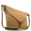 M023 Women Messenger Bags Female Canvas Leather Vintage Shoulder Bag