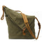 M023 Women Messenger Bags Female Canvas Leather Vintage Shoulder Bag