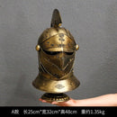 Medieval warrior helmet decoration