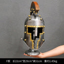 Medieval warrior helmet decoration