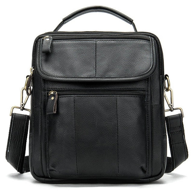 WESTAL Men's Genuine Leather Bag Crossbody