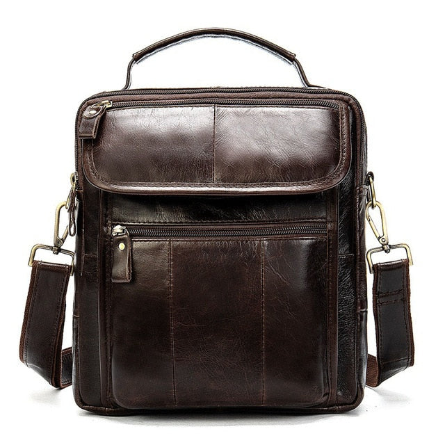 WESTAL Men's Genuine Leather Bag Crossbody